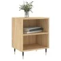 Mesitas noche 2 uds madera ingeniería roble Sonoma 40x30x50 cm de vidaXL, Mesitas de noche - Ref: Foro24-826771, Precio: 51,4...