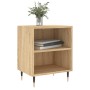 Mesitas noche 2 uds madera ingeniería roble Sonoma 40x30x50 cm de vidaXL, Mesitas de noche - Ref: Foro24-826771, Precio: 52,3...