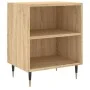 Mesitas noche 2 uds madera ingeniería roble Sonoma 40x30x50 cm de vidaXL, Mesitas de noche - Ref: Foro24-826771, Precio: 51,4...