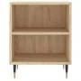 Mesitas noche 2 uds madera ingeniería roble Sonoma 40x30x50 cm de vidaXL, Mesitas de noche - Ref: Foro24-826771, Precio: 51,4...