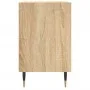 Mesitas noche 2 uds madera ingeniería roble Sonoma 40x30x50 cm de vidaXL, Mesitas de noche - Ref: Foro24-826771, Precio: 51,4...