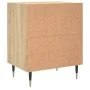 Mesitas noche 2 uds madera ingeniería roble Sonoma 40x30x50 cm de vidaXL, Mesitas de noche - Ref: Foro24-826771, Precio: 51,4...