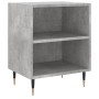 Mesitas de noche 2 uds madera gris hormigón 40x30x50 cm de vidaXL, Mesitas de noche - Ref: Foro24-826773, Precio: 54,40 €, De...