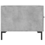 Mesa de centro madera de ingeniería gris hormigón 50x50x40 cm en Mesas de centro | Comprar online en Foru.es