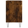 Mesitas de noche 2 uds madera ingeniería roble humo 40x30x50 cm de vidaXL, Mesitas de noche - Ref: Foro24-826791, Precio: 38,...