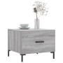 Mesa de centro madera contrachapada gris Sonoma 50x50x40 cm en Mesas de centro | Comprar online en Foru.es