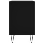 Mesitas de noche 2 uds madera de ingeniería negro 40x30x50 cm de vidaXL, Mesitas de noche - Ref: Foro24-826783, Precio: 54,06...