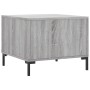Mesa de centro madera contrachapada gris Sonoma 50x50x40 cm en Mesas de centro | Comprar online en Foru.es