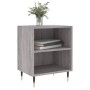 Mesita de noche 2 uds madera ingeniería gris Sonoma 40x30x50 cm de vidaXL, Mesitas de noche - Ref: Foro24-826777, Precio: 41,...