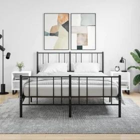 Nachttische 2 Stk. Holzwerkstoff weiß 40x30x50 cm von vidaXL, Nachttische - Ref: Foro24-826797, Preis: 49,08 €, Rabatt: %