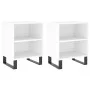 Nightstands 2 pcs engineered wood white 40x30x50 cm by vidaXL, Nightstands - Ref: Foro24-826797, Price: 49,08 €, Discount: %
