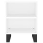 Mesitas de noche 2 uds madera de ingeniería blanco 40x30x50 cm de vidaXL, Mesitas de noche - Ref: Foro24-826797, Precio: 58,3...