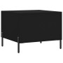 Mesa de centro madera contrachapada negro 50x50x40 cm en Mesas de centro | Comprar online en Foru.es