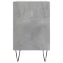 Mesita de noche madera de ingeniería gris hormigón 40x30x50 cm de vidaXL, Mesitas de noche - Ref: Foro24-826788, Precio: 31,6...