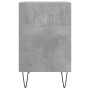 Mesita de noche madera de ingeniería gris hormigón 40x30x50 cm de vidaXL, Mesitas de noche - Ref: Foro24-826788, Precio: 32,0...
