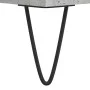 Mesita de noche madera de ingeniería gris hormigón 40x30x50 cm de vidaXL, Mesitas de noche - Ref: Foro24-826788, Precio: 31,6...