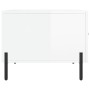 Mesa de centro 2 uds madera ingeniería blanco brillo 50x50x40cm en Mesas de centro | Comprar online en Foru.es