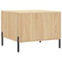Mesa de centro madera contrachapada roble Sonoma 50x50x40 cm en Mesas de centro | Comprar online en Foru.es