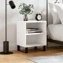 White engineered wood bedside table 40x30x50 cm by vidaXL, Nightstands - Ref: Foro24-826796, Price: 39,33 €, Discount: %