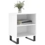 White engineered wood bedside table 40x30x50 cm by vidaXL, Nightstands - Ref: Foro24-826796, Price: 39,33 €, Discount: %