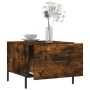 Mesa de centro madera contrachapada roble ahumado 50x50x40 cm en Mesas de centro | Comprar online en Foru.es