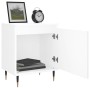 Mesitas de noche 2 uds madera de ingeniería blanco 40x30x50 cm de vidaXL, Mesitas de noche - Ref: Foro24-826813, Precio: 64,1...