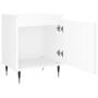 Mesitas de noche 2 uds madera de ingeniería blanco 40x30x50 cm de vidaXL, Mesitas de noche - Ref: Foro24-826813, Precio: 64,1...