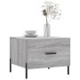 Mesa de centro madera contrachapada gris Sonoma 50x50x40 cm en Mesas de centro | Comprar online en Foru.es