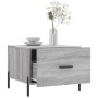 Mesa de centro madera contrachapada gris Sonoma 50x50x40 cm en Mesas de centro | Comprar online en Foru.es