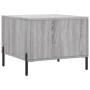 Mesa de centro madera contrachapada gris Sonoma 50x50x40 cm en Mesas de centro | Comprar online en Foru.es