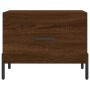 Mesa de centro madera contrachapada roble marrón 50x50x40 cm en Mesas de centro | Comprar online en Foru.es