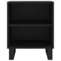 Mesitas de noche 2 uds madera de ingeniería negro 40x30x50 cm de vidaXL, Mesitas de noche - Ref: Foro24-826799, Precio: 55,02...
