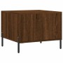 Mesa de centro madera contrachapada roble marrón 50x50x40 cm en Mesas de centro | Comprar online en Foru.es