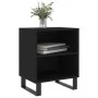 Mesita de noche madera de ingeniería negro 40x30x50 cm de vidaXL, Mesitas de noche - Ref: Foro24-826798, Precio: 38,94 €, Des...