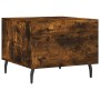 Mesa de centro madera contrachapada roble ahumado 50x50x40 cm en Mesas de centro | Comprar online en Foru.es