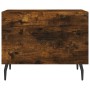 Mesa de centro madera contrachapada roble ahumado 50x50x40 cm en Mesas de centro | Comprar online en Foru.es