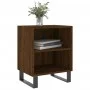 Bedside table 2 pcs engineered wood brown oak 40x30x50cm by vidaXL, Nightstands - Ref: Foro24-826811, Price: 46,48 €, Discoun...