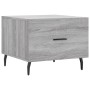 Mesa de centro madera contrachapada gris Sonoma 50x50x40 cm en Mesas de centro | Comprar online en Foru.es