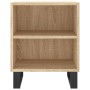 Mesitas noche 2 uds madera ingeniería roble Sonoma 40x30x50 cm de vidaXL, Mesitas de noche - Ref: Foro24-826803, Precio: 64,8...