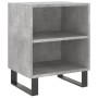 Mesitas de noche 2 uds madera gris hormigón 40x30x50 cm de vidaXL, Mesitas de noche - Ref: Foro24-826805, Precio: 47,86 €, De...