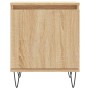 Mesitas noche 2 uds madera ingeniería roble Sonoma 40x30x50 cm de vidaXL, Mesitas de noche - Ref: Foro24-826835, Precio: 49,2...