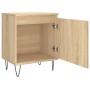 Mesitas noche 2 uds madera ingeniería roble Sonoma 40x30x50 cm de vidaXL, Mesitas de noche - Ref: Foro24-826835, Precio: 49,2...