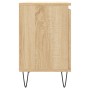 Mesitas noche 2 uds madera ingeniería roble Sonoma 40x30x50 cm de vidaXL, Mesitas de noche - Ref: Foro24-826835, Precio: 49,2...