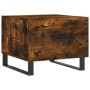 Mesa de centro madera contrachapada roble ahumado 50x50x40 cm en Mesas de centro | Comprar online en Foru.es