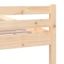 Estructura de cama de matrimonio madera maciza 135x190 cm de vidaXL, Camas y somieres - Ref: Foro24-814794, Precio: 119,62 €,...