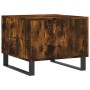 Mesa de centro madera contrachapada roble ahumado 50x50x40 cm en Mesas de centro | Comprar online en Foru.es