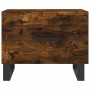 Mesa de centro 2 uds madera ingeniería roble ahumado 50x50x40cm en Mesas de centro | Comprar online en Foru.es