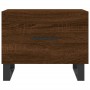 Mesa de centro madera contrachapada roble marrón 50x50x40 cm en Mesas de centro | Comprar online en Foru.es