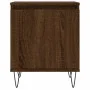 Mesita de noche madera de ingeniería roble marrón 40x30x50 cm de vidaXL, Mesitas de noche - Ref: Foro24-826842, Precio: 36,52...
