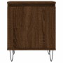 Mesita de noche madera de ingeniería roble marrón 40x30x50 cm de vidaXL, Mesitas de noche - Ref: Foro24-826842, Precio: 36,93...